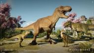 T. rex is capable of attracting many guests (Image via Frontier Developments)